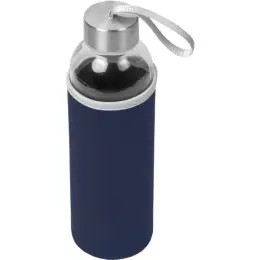 Kooshty Neo Glass Water Bottle Navy Unbranded